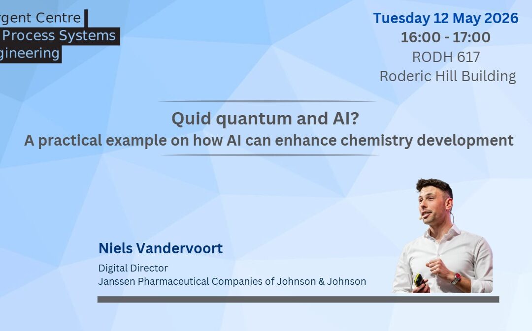 Seminar series – Niels Vandervoort
