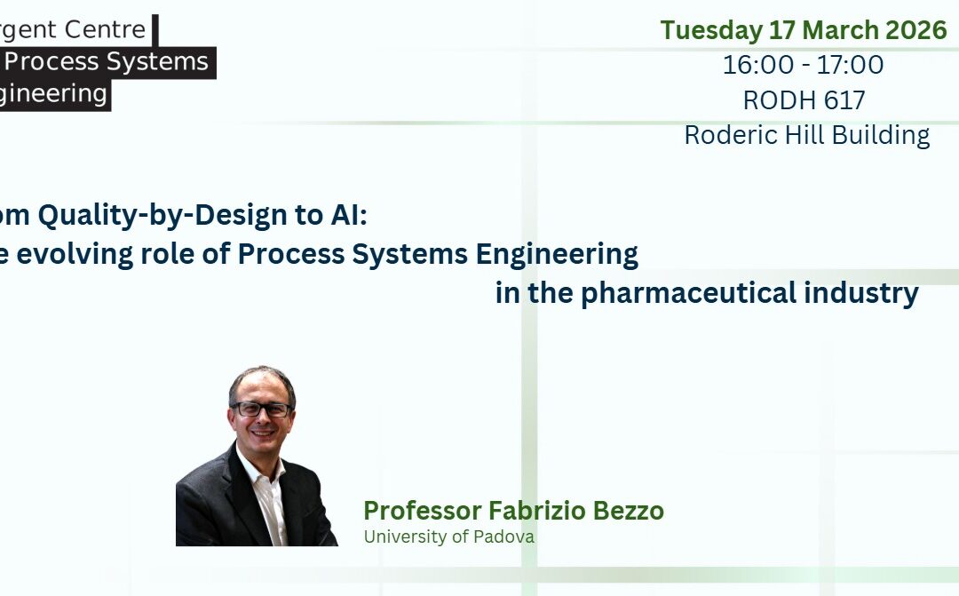 Seminar series –  Professor Fabrizio Bezzo
